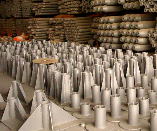 河东钢网架支托