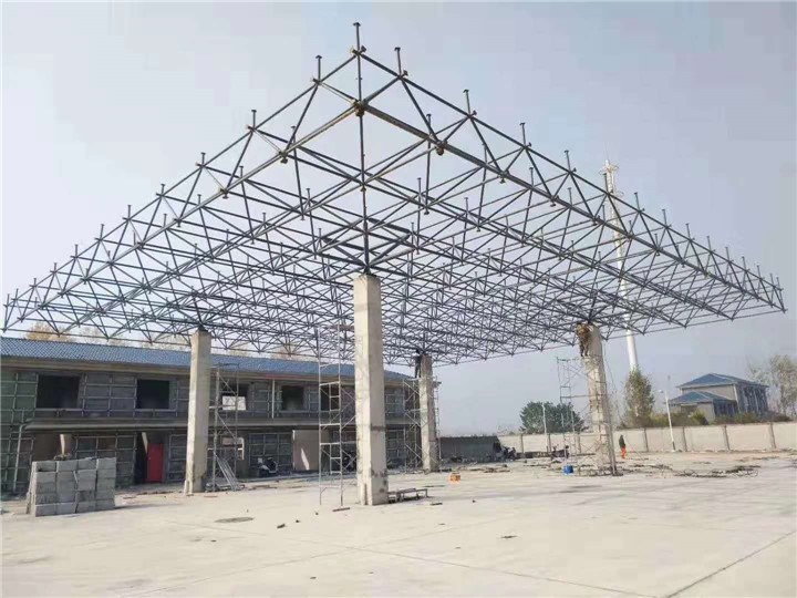 河东加油站网架